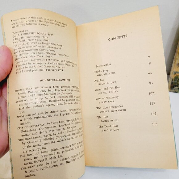 Vtg Roberty Silverberg Books Deep Space Beyond Control Science Fiction Bestiary - Picture 6 of 9